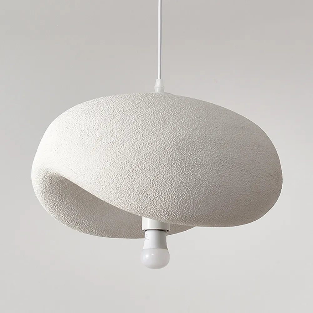 Wabi-Sabi Curved Stone Silhouette Pendant BW13