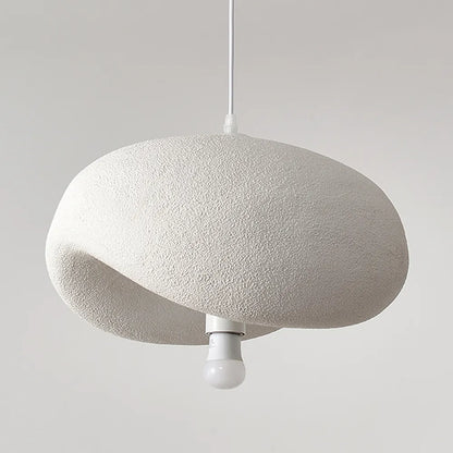Wabi-Sabi Curved Stone Silhouette Pendant BW13