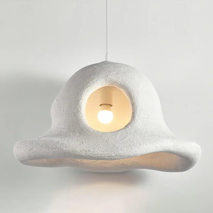Olmi Hat Wabi-Sabi Sculptural Pendant Light BW9