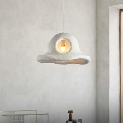 Olmi Hat Wabi-Sabi Sculptural Pendant Light BW9