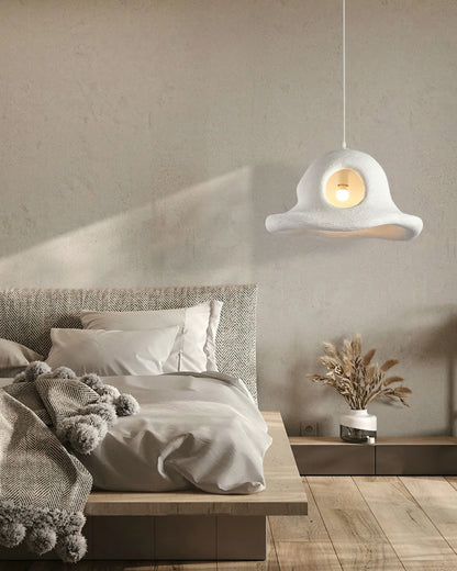 Olmi Hat Wabi-Sabi Sculptural Pendant Light BW9