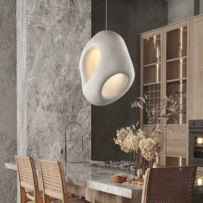 Hollow Sculptural Pendant Light BW12